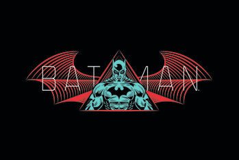 Art Poster Batman - Bat-tech