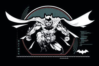 Impressão de arte Batman - Bat-tech
