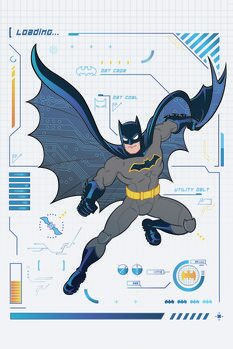 Art Poster Batman - Batsuit loading