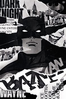 Impressão de arte Batman - Dark Knight