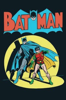 Art Poster Batman - Robin