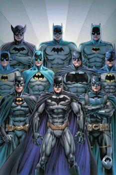 Impressão de arte Batman - Versions