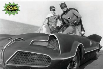 Impressão de arte Batmobile 1966