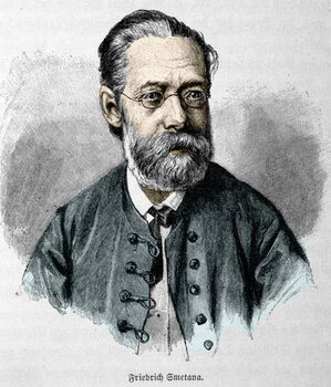 Reprodução do quadro Bedrich Smetana