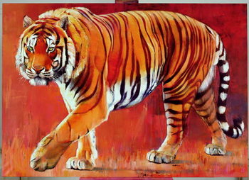 Reprodução do quadro Bengal Tiger