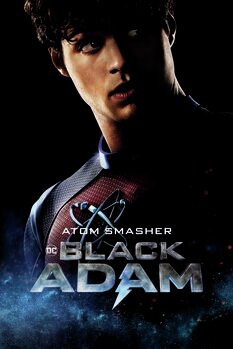 Art Poster Black Adam -  Atom Smasher
