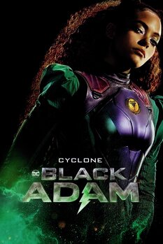 Art Poster Black Adam - Cyclone
