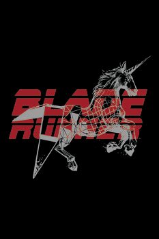 Impressão de arte Blade Runner - Unicorn