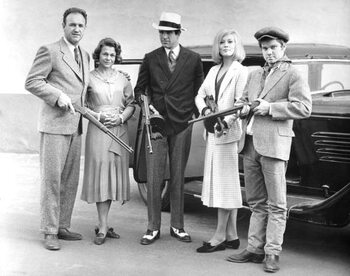 Valokuvataide Bonnie and Clyde, 1967