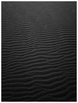 Illustration Border black sand