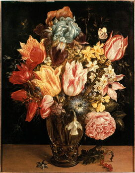 Reprodução do quadro Bouquet of tulips