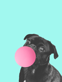 Ilustração Bubblegum dog