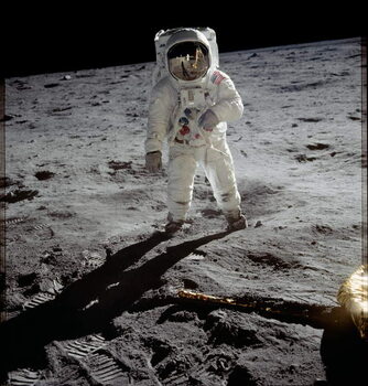 Art Photography Buzz' Aldrin, Apollo 11, 20 July 1969
