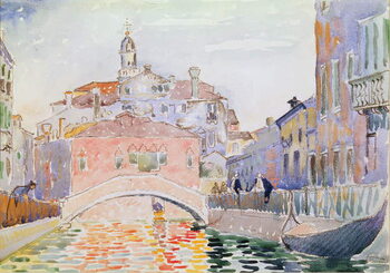 Reprodução do quadro Canal in Venice