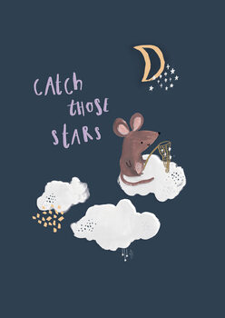 Illustration Catch those stars.