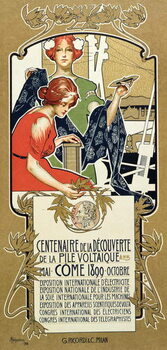 Fine Art Print Centenary of the Discovery of the Voltaic Pile, 1899