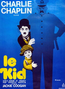 Fine Art Print Charles Chaplin, Le Kid