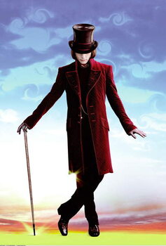 Fine Art Print Charlie and the Chocolate Factory directed by Tim Burton, 2005