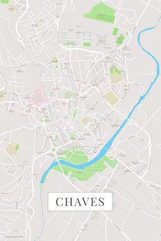 Mapa Chaves color