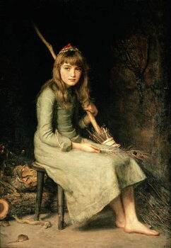 Reprodução do quadro Cinderella, 1881