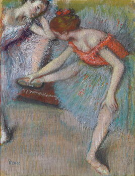 Reprodução do quadro Dancers; Danseuses, c.1896