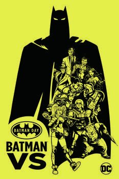 Impressão de arte DC - Batman Day