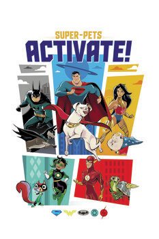 Taidejuliste DC League of Super-Pets - Activate