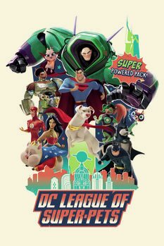 Impressão de arte DC League of Super-Pets - Pack