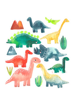 Ilustração Dinosaur