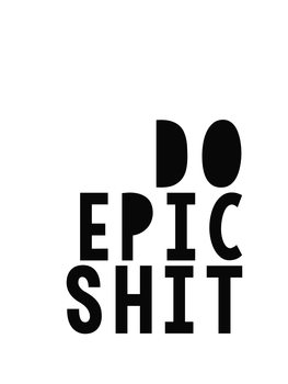 Ilustração do epic shit