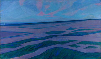 Taidejäljennös Dune Landscape, 1911