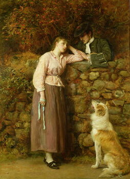 Reprodução do quadro Effie Deans, 1877