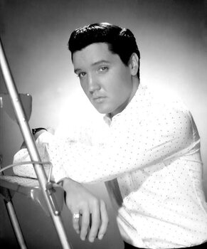 Reprodução do quadro Elvis Presley 1963