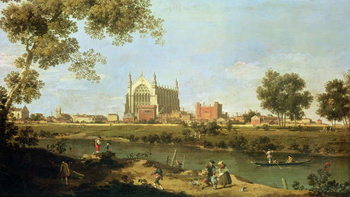 Fine Art Print Eton College, c.1754