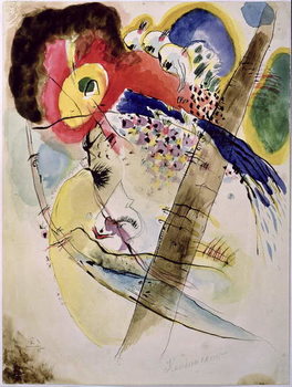 Fine Art Print Exotic Birds, 1915