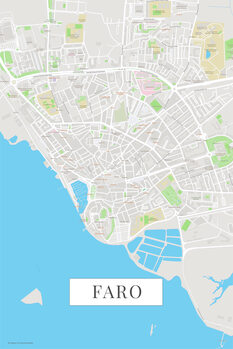Map Faro color
