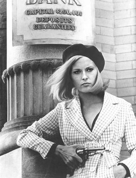 Valokuvataide Faye Dunaway as Bonnie Parker