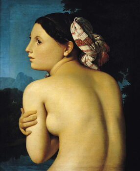 Reprodução do quadro Female nude, 1807