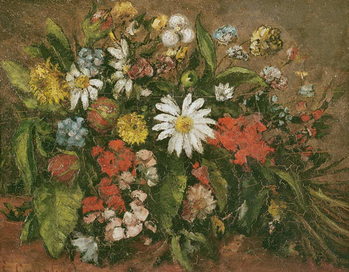 Reprodução do quadro Flowers, 1871