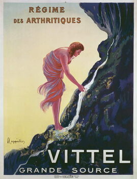 Reprodução do quadro Advertisement for Vittel Grande Source, 1911