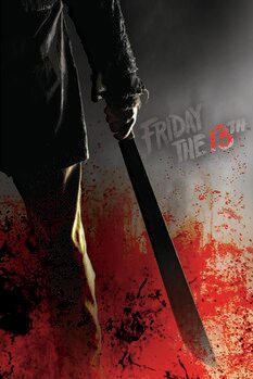 Art Poster Friday the 13th - Creepy night