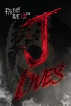 Art Poster Friday The 13th - J lives