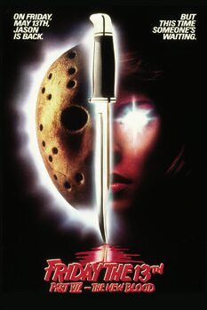 Art Poster Friday The 13th - Jason is back