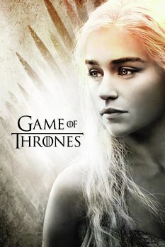 Impressão de arte Game of Thrones - Daenerys Targaryen