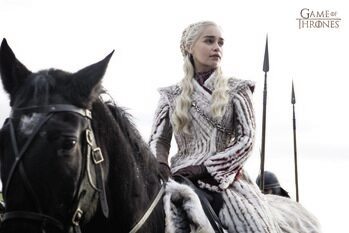 Impressão de arte Game of Thrones - Daenerys Targaryen