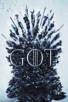 Art Poster Game of Thrones - Throne