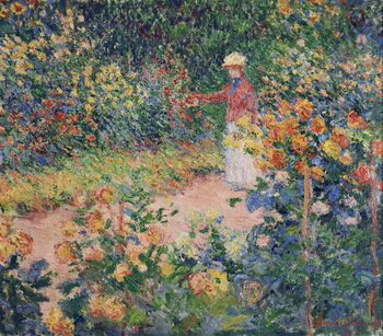 Taidejäljennös Garden at Giverny, 1895