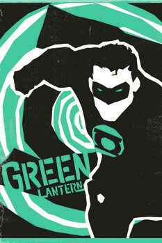Taidejuliste Green Lantern