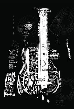 Art Poster Guitar