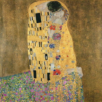 Taidejäljennös Gustav Klimt - Kiss